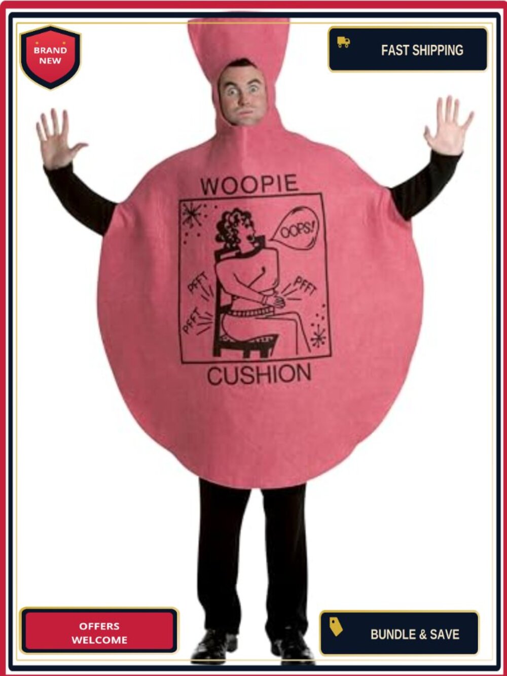 Rasta Imposta Woopie Cushion Adult Costume
